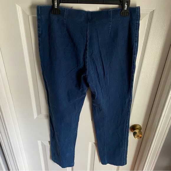 J Jill Indigo Slim Leg Pull On Stretch Jeans Jeggings Small - Picture 7 of 7